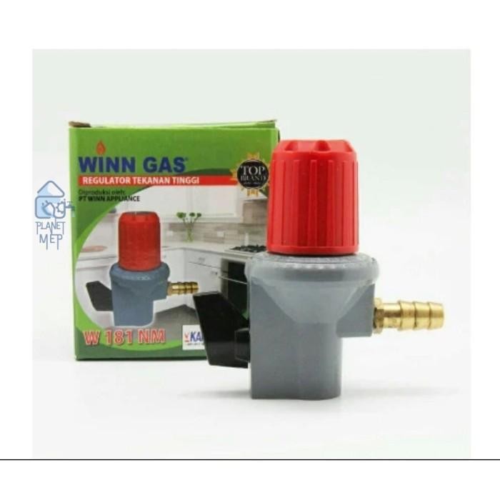 Jual Baru Wing Gas Regulator Kompor Gas Tekanan Tinggi W181Nm Planet ...