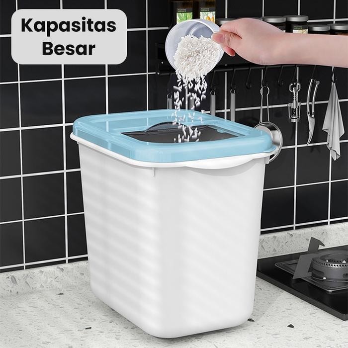 Jual Muzy Rice Box Storage Penyimpanan Beras Tempat Beras Kotak ...