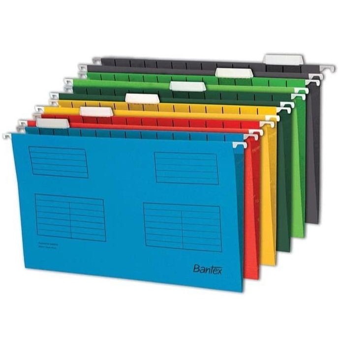 Jual Hanging Map Folio Bantex 3470 / Map Gantung Folio Biru (1 Pack 25 ...