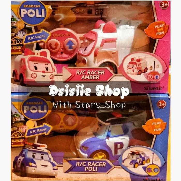 Jual Mainan Remote Control Poli Robocar Original Amber-Poli-Roy ...