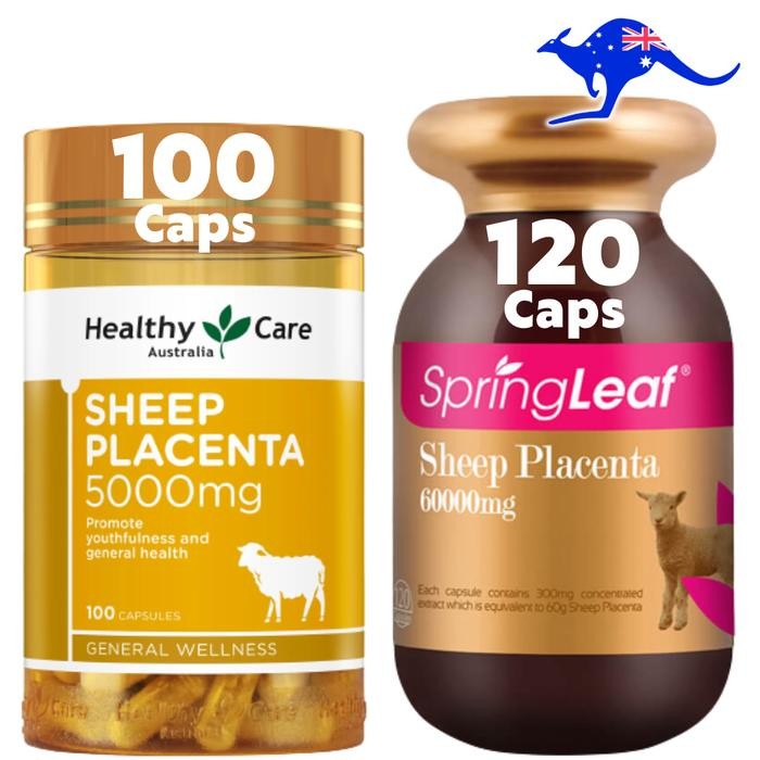Jual Healthy Care Sheep Placenta 5000Mg 5000 Mg 100 Spring Leaf ...