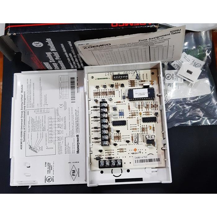 Jual 4209U Ademco Honeywell Universal Group Zoning Multiple Module ...