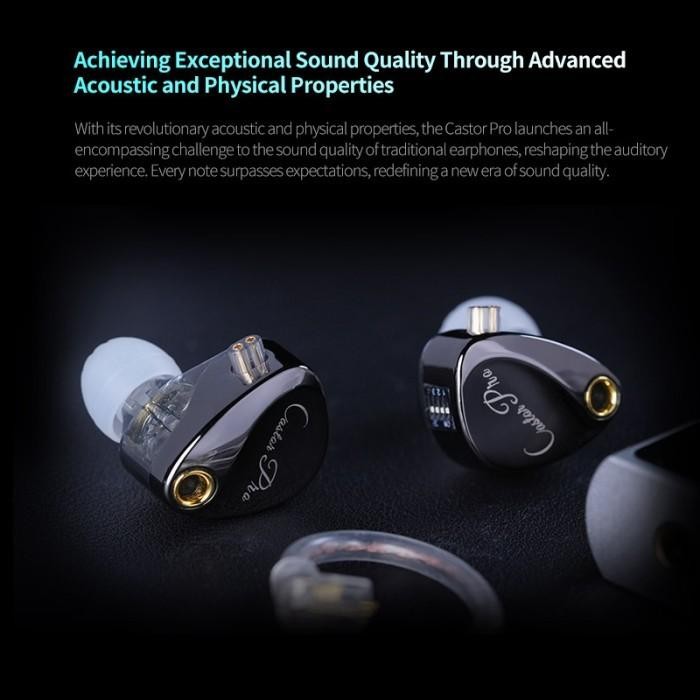 Jual Rexus Technica - Kz Castor Pro 10Mm Dual Dynamic Driver In Ear ...