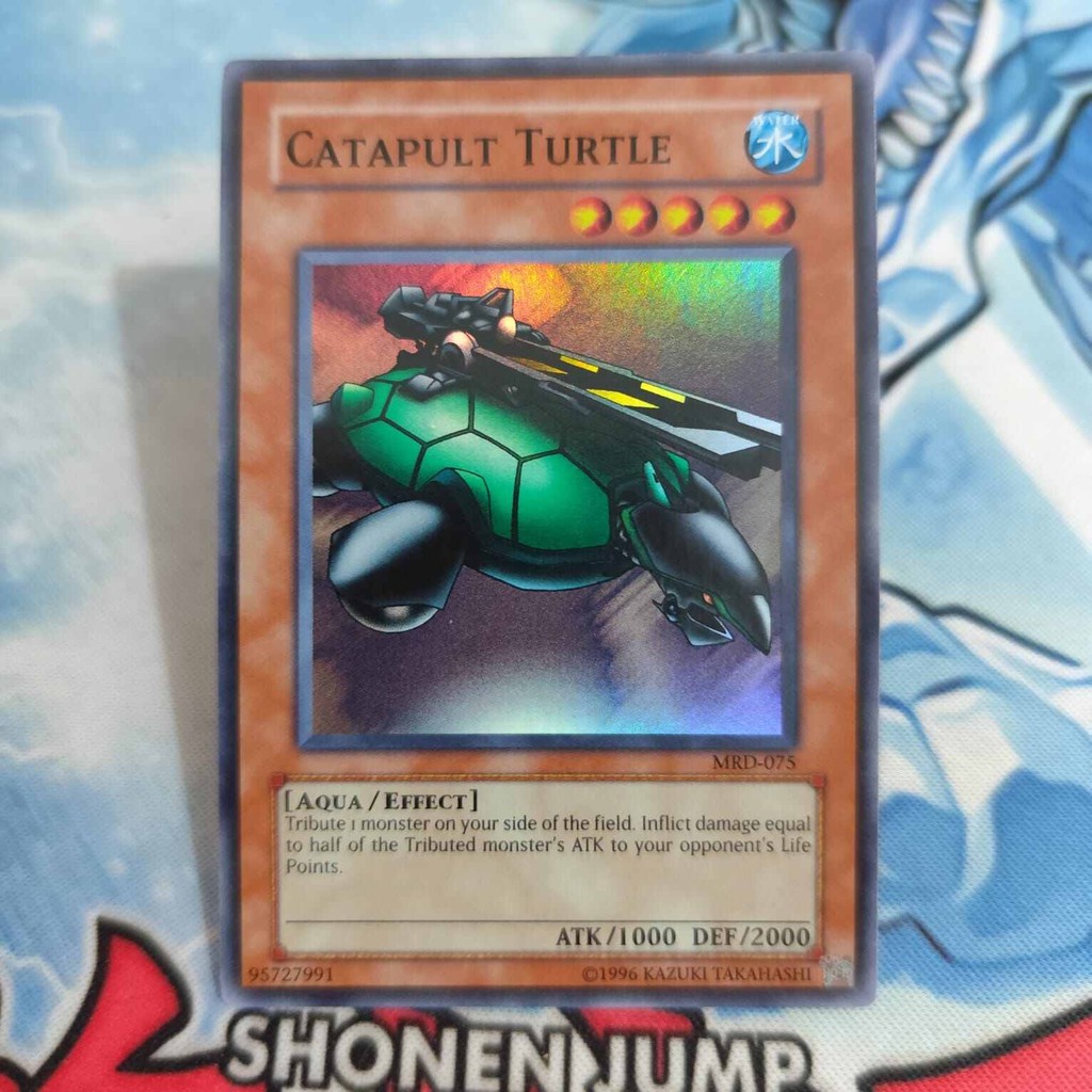 Jual yugioh catapult turtle MRD super rare original | Shopee Indonesia