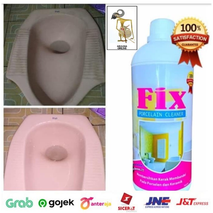 Jual FIX PORCELAIN CLEANER 1000ML | Shopee Indonesia
