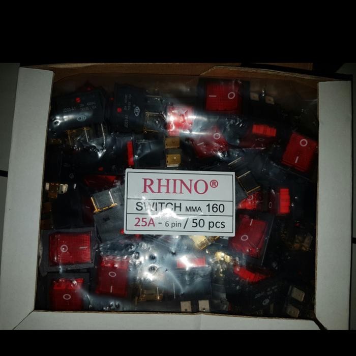Jual Rhino Switch On Off Aksesoris 25A Mesin las | Shopee Indonesia