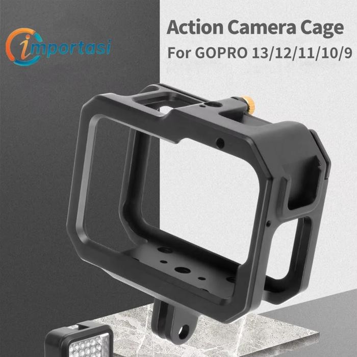 Jual ALUMUNIUM CASE GOPRO HERO 13 12 11 10 9 METAL CASING PROTECTIVE ...