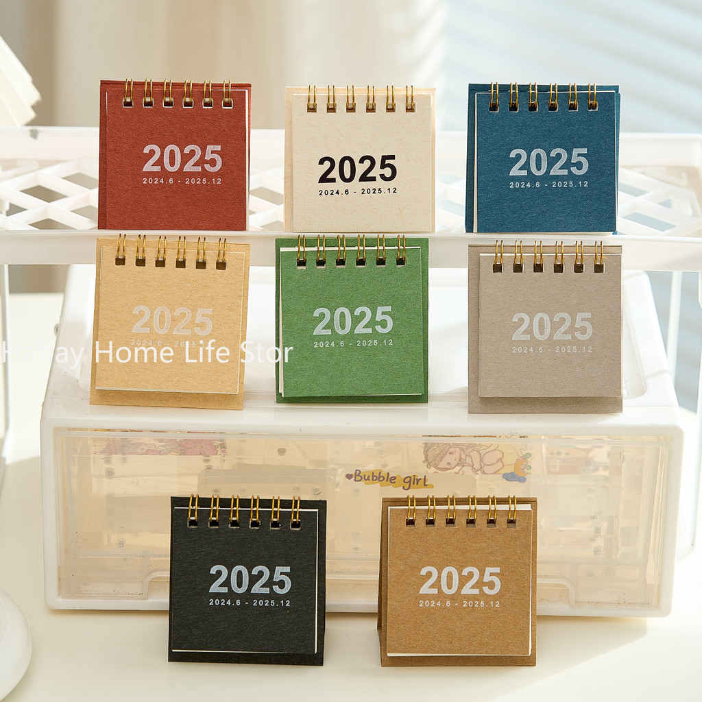 Jual 2025 Desk Calendar Kawaii Mini Calendar Books To Do List Daily ...