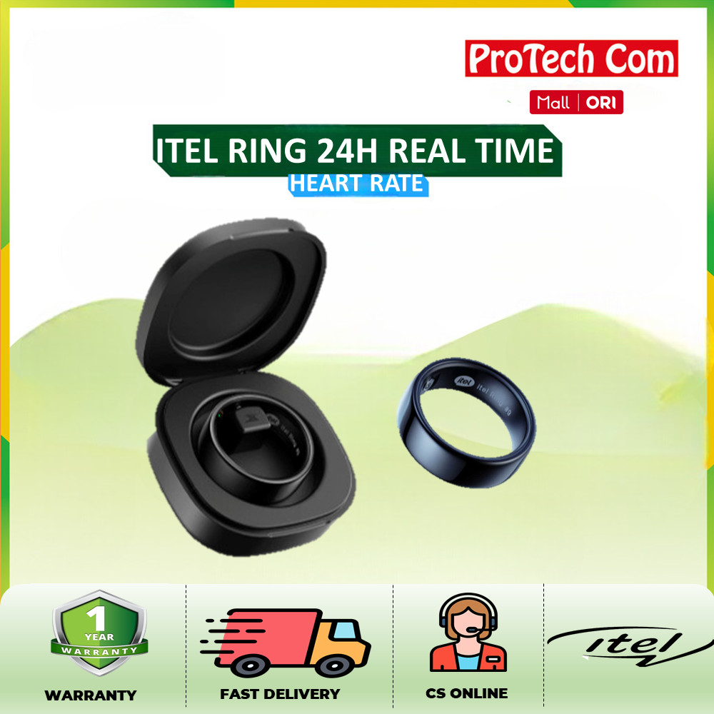 Jual ITEL SMART RING 24H REAL TIME HEART RATE | BLOOD OXYGEN TESTING ...