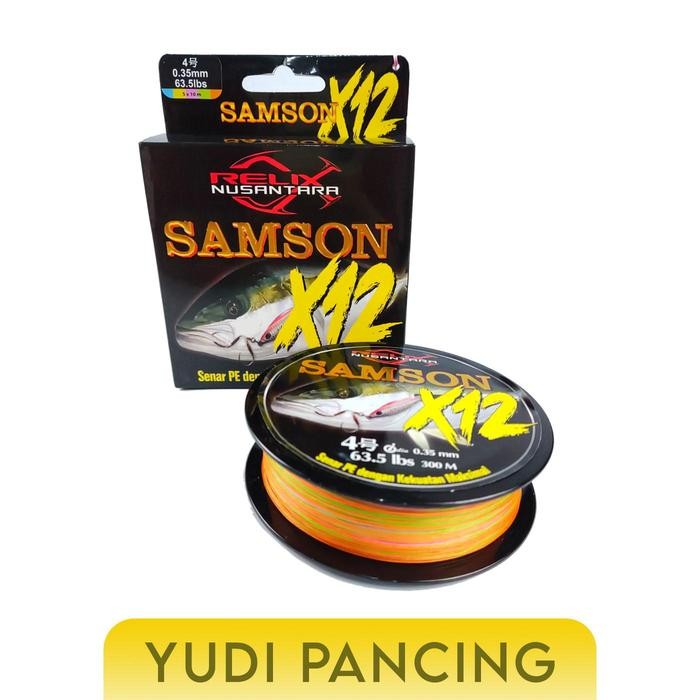 Jual Senar Pe Braid Relix Nusantara Samson X12 | Shopee Indonesia