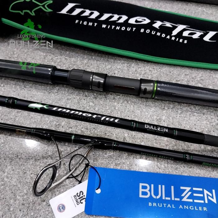 Jual JORAN BULLZEN IMMORTAL POPPING ROD Shopee Indonesia