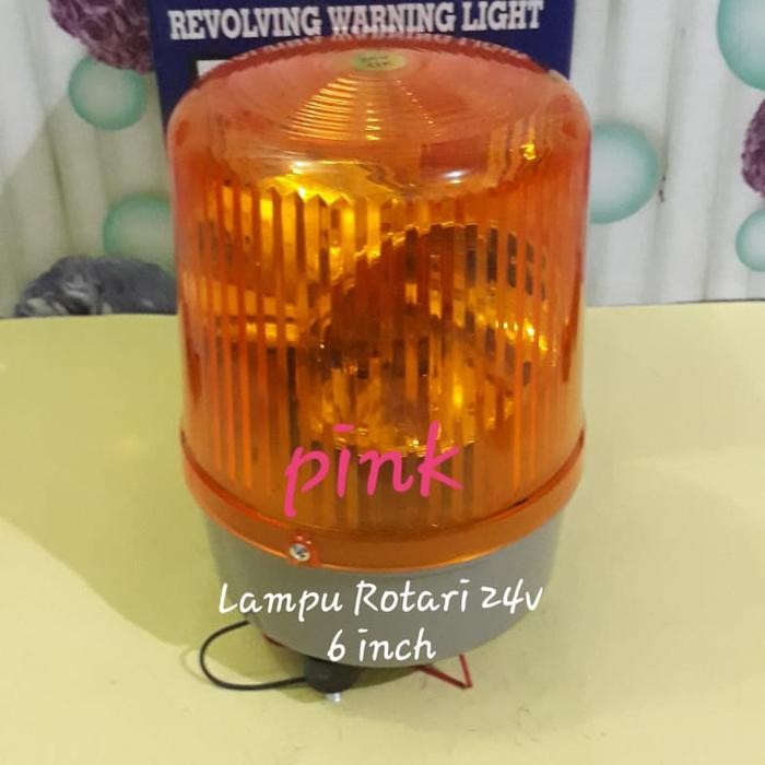Jual Lampu Rotari Rotary Besar 24v 6 inchi | Shopee Indonesia