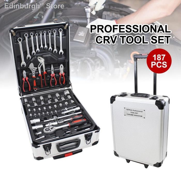 Jual Koper Toolkit multifungsi perkakas/Bengkel/rumah Toolkit 187 pcs ...