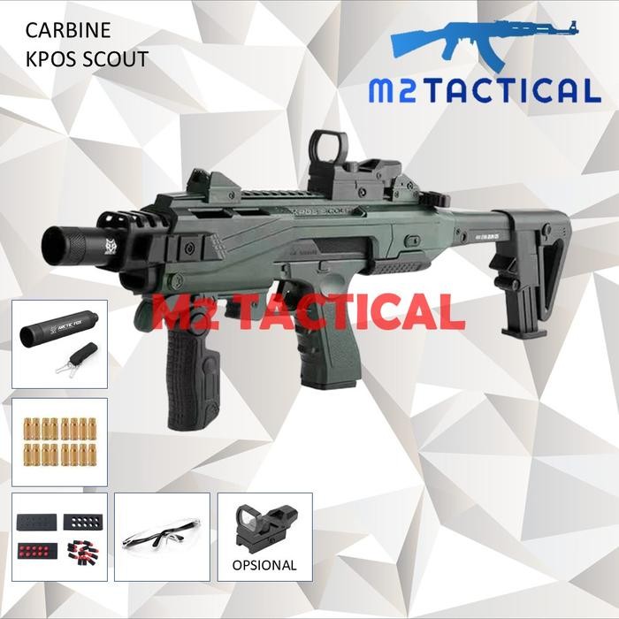 Jual Mainan Pistol Anak G17 Carbine Kit Model Kpos Scout Arctic Fox ...