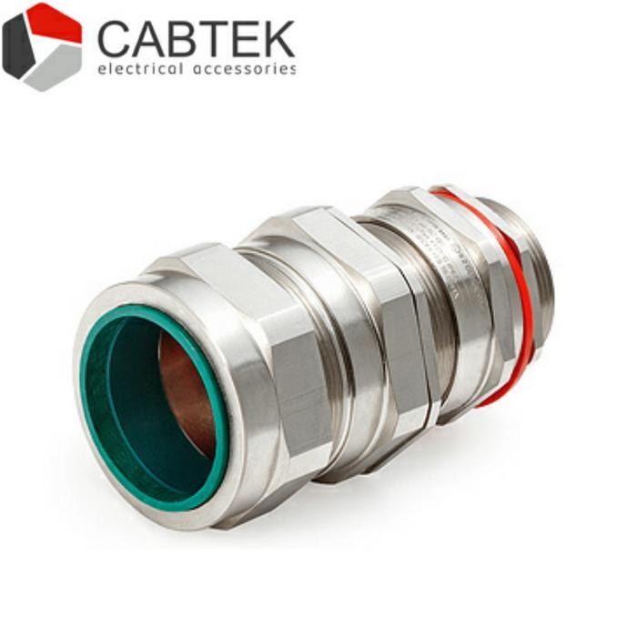 Jual Cable Gland Explosion Proof Armoured M20 Brass Nickle E1FW CABTEK ...