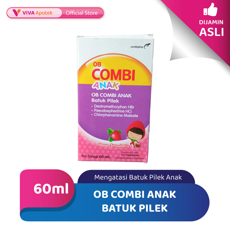 Jual Ob Combi Anak untuk Mengatasi Batuk Pilek Anak (60 ml) | Shopee ...