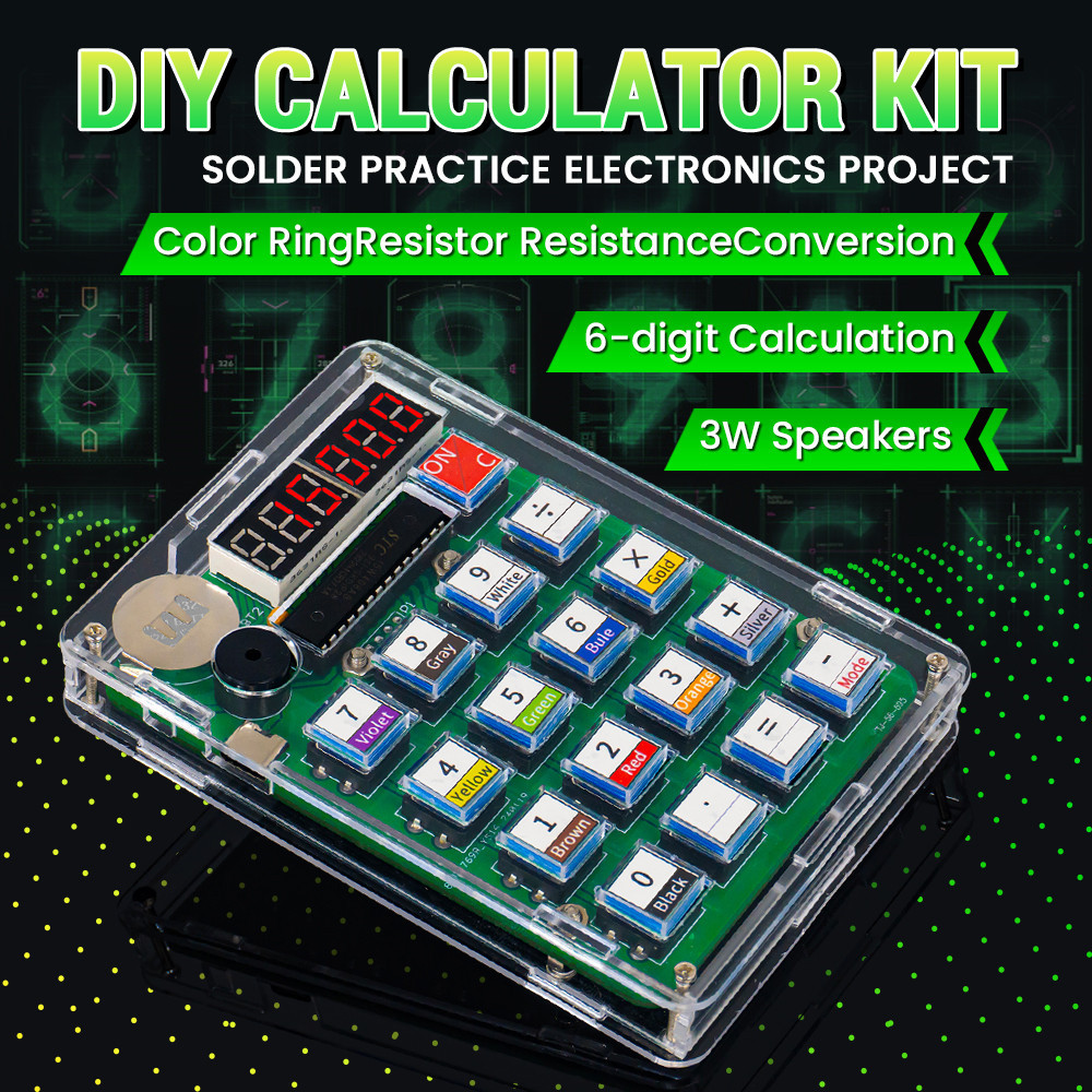 Jual damaii_sentosa DIY Calculator electronic production kit LED ...