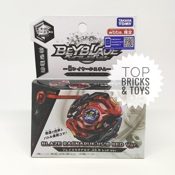 Jual TAKARA TOMY, Beyblade Burst B - 00 Blaze Ragnaruk. 4S. B (Red ...