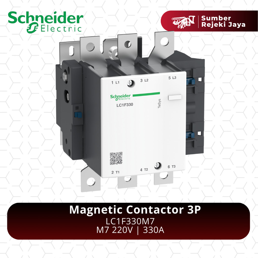 Schneider Kontaktor LC1F330M7 3P 330A 220VAC 220V | magnetic contactor  