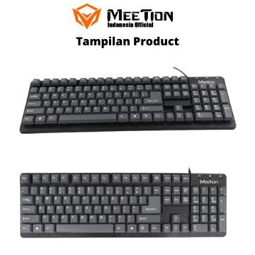 Jual Meetion Usb Waterproof Wired Computer Keyboard Kantor K202 ...