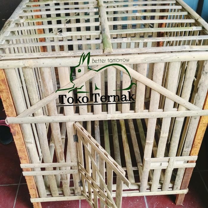 Jual Toko Ternak Kandang Ayam Rakit Bambu & Kayu Pagar Ukuran ...