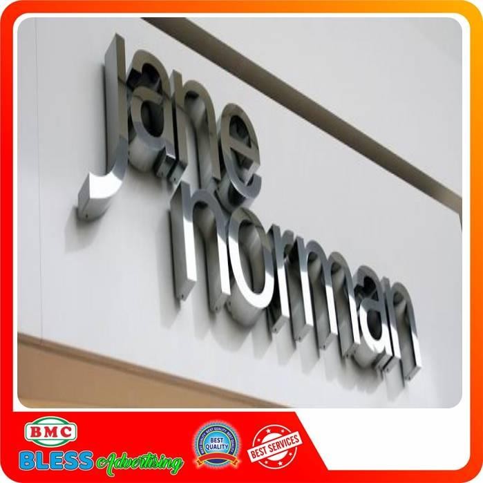 Jual BOOM SALE HURUF TIMBUL STAINLESS / SIGNAGE | Shopee Indonesia