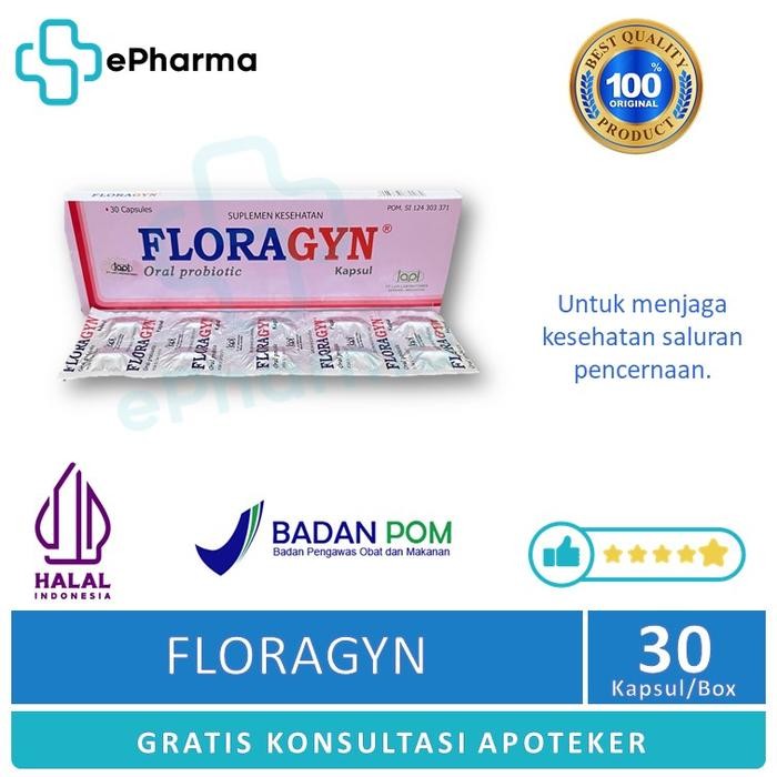 Jual Floragyn Probiotik Feminine health, Bersihkan keputihan dan ...