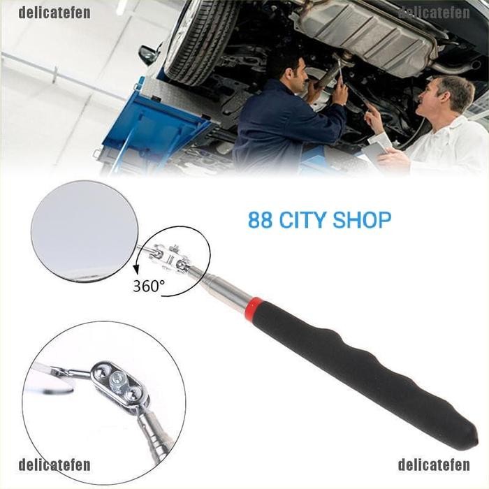 Jual BEST SELLER Telescoping Inspection Mirror Kaca Inspeksi 50mm ...