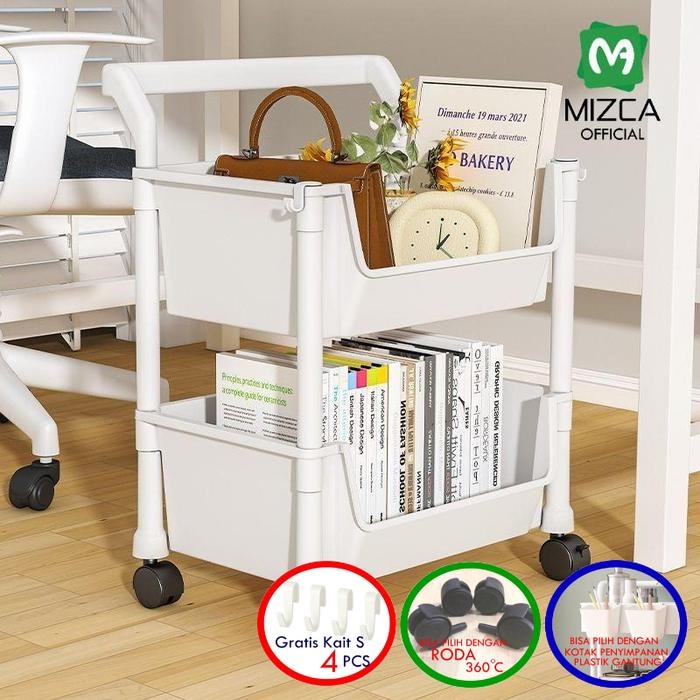 Jual MIZCA DEEP Rak 2 Susun Rak Susun Seaguna Rak Sudut Rak Plaik Rak ...