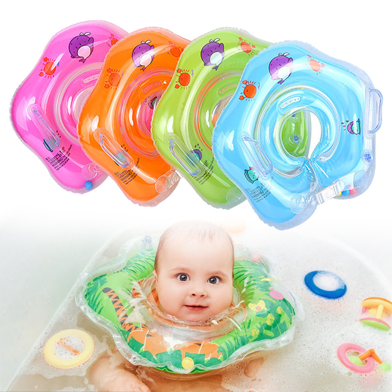 Jual Inflatable Circle Toy Swimming Pool Baby Neck Swimming Ring Tube ...
