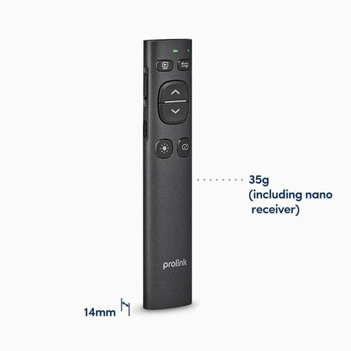 Jual Prolink Wireless Presenter Dual Mode Red Lazer Pointer | Shopee ...