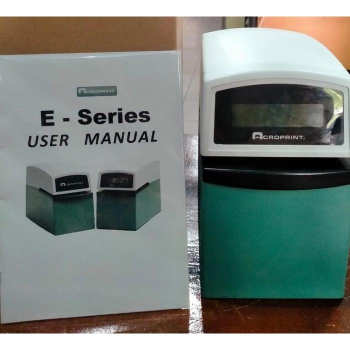 Jual Mesin Timestamp Acroprint Etc | Shopee Indonesia