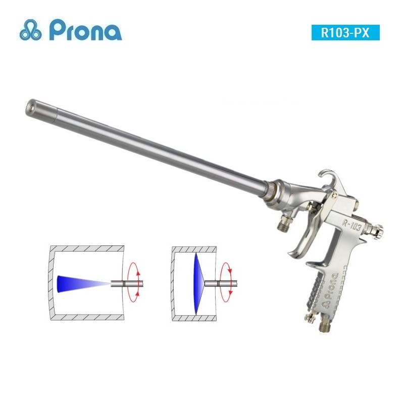 Jual Prona Plane and Inner-wall Extension Paint Spray Gun Pneumatic ...