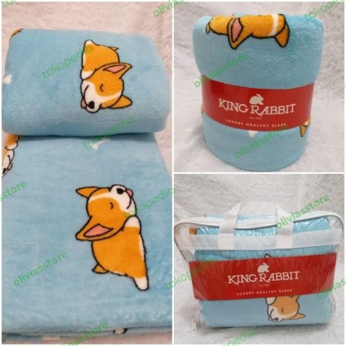 Jual ORIGINAL selimut thermal king rabbit READY STOCK | Shopee Indonesia