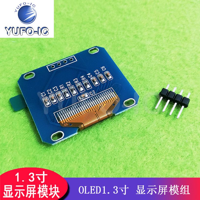 Jual Free Ship 3pcs 1.3-Inch LCD Blue 2C IIC Communication 12864 OLED ...
