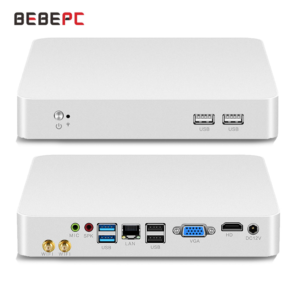 HUNSN Fanless Industrial PC, Mini Computer, Intel Core I5 3317U, Windows XP / 11 or Linux Ubuntu