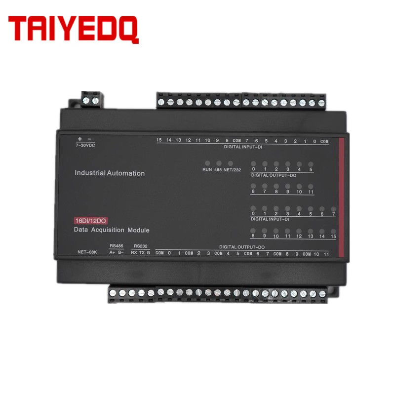 Jual 12 Channel Relay NO Output 16 Channel Switch Inputs RJ45 Ethernet ...