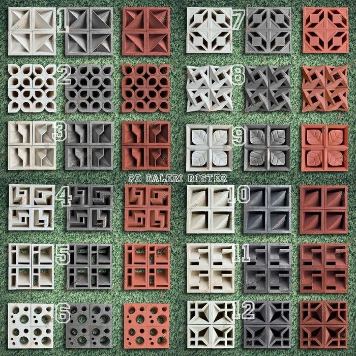 Jual ROSTER BETON MINIMALIS LOSTER BATA LUBANG ANGIN * | Shopee Indonesia