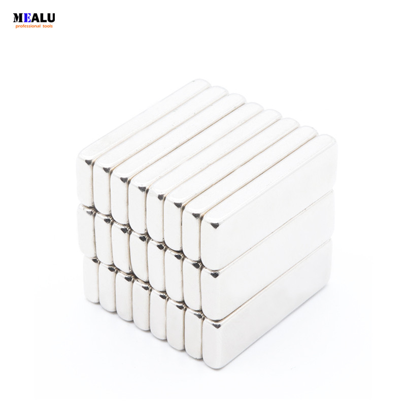 Jual FLASH SALE Magnet 10 Pcs Lot N35 40x10x5mm Strong Block Cuboid ...