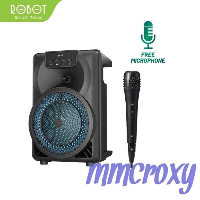 Jual Robot RB350 Speaker Karaoke Portable Bluetooth 5.3 With Microphone ...