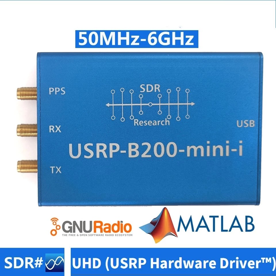 Jual New B200-mini-i 70MHz- 6GHz Software Radio SDR RF Development ...