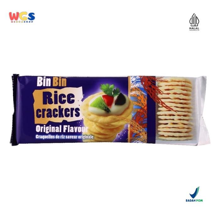 Jual 3YC3 Snack Bin Bin Thin Rice Crackers Original Flavour 100 Gr ...
