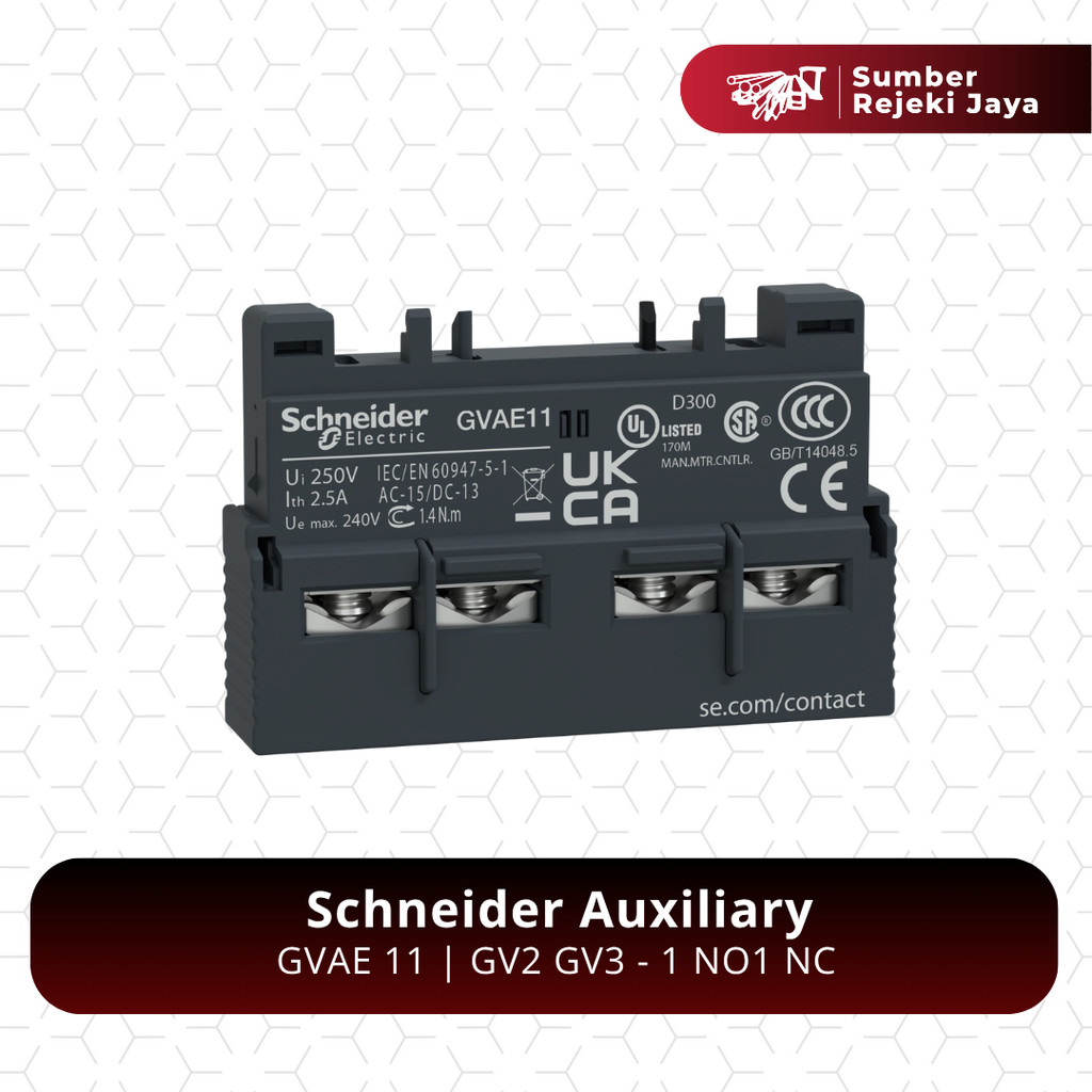 SCHNEIDER AUXILIARY DEPAN GVAE 11 | GV2 GV3 - 1 NO  1 NC
