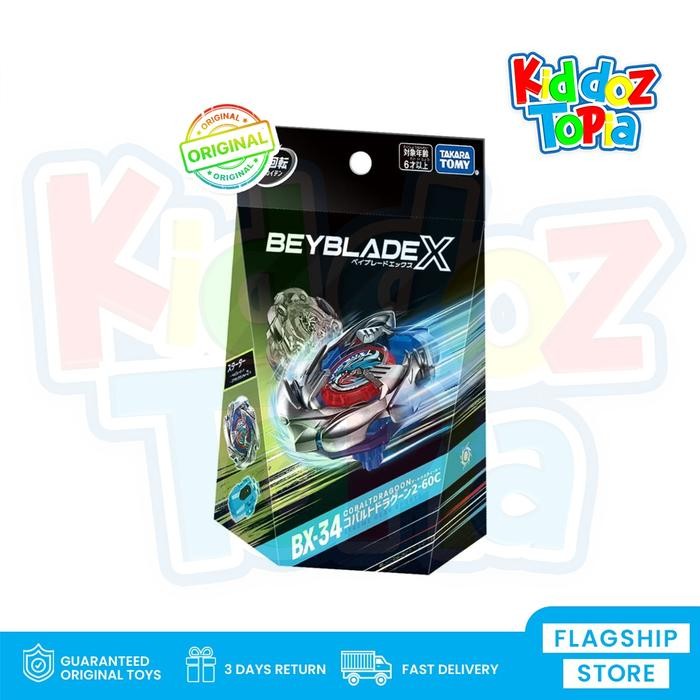 Jual JUAL TAKARA TOMY Beyblade X S1 BX-34 BX34 Starter Cobalt Dragoon 2 ...