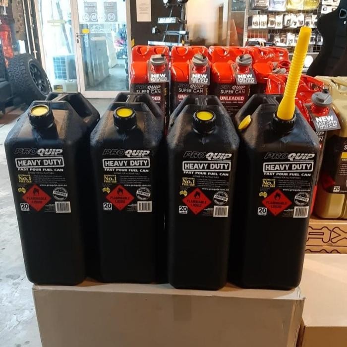 Jual Proquip Heavy Duty Plastic Fuel Can 20L Black | Shopee Indonesia