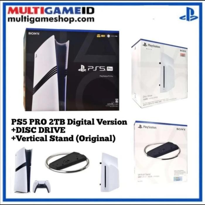Jual Full set!! Mesin PS5 PRO 2TB / Sony Playstation 5 PRO Console 2TB