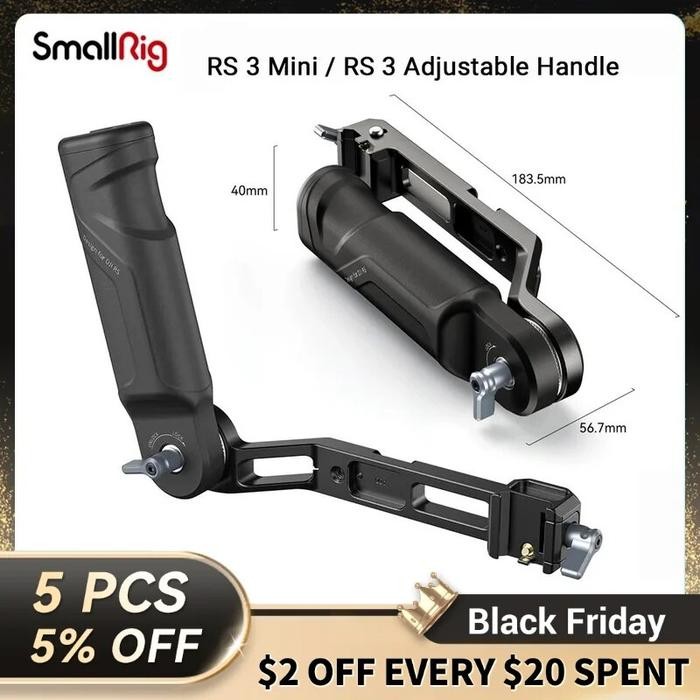 Jual SmallRig RS 3 / RS 3 Mini Adjustable Handle Sling Handgrip for DJI ...