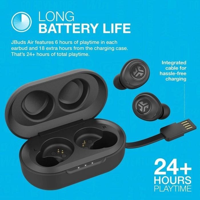 Jual Tws Jlab Jbuds Air True Wireless Signature Bluetooth Earbuds Sport ...
