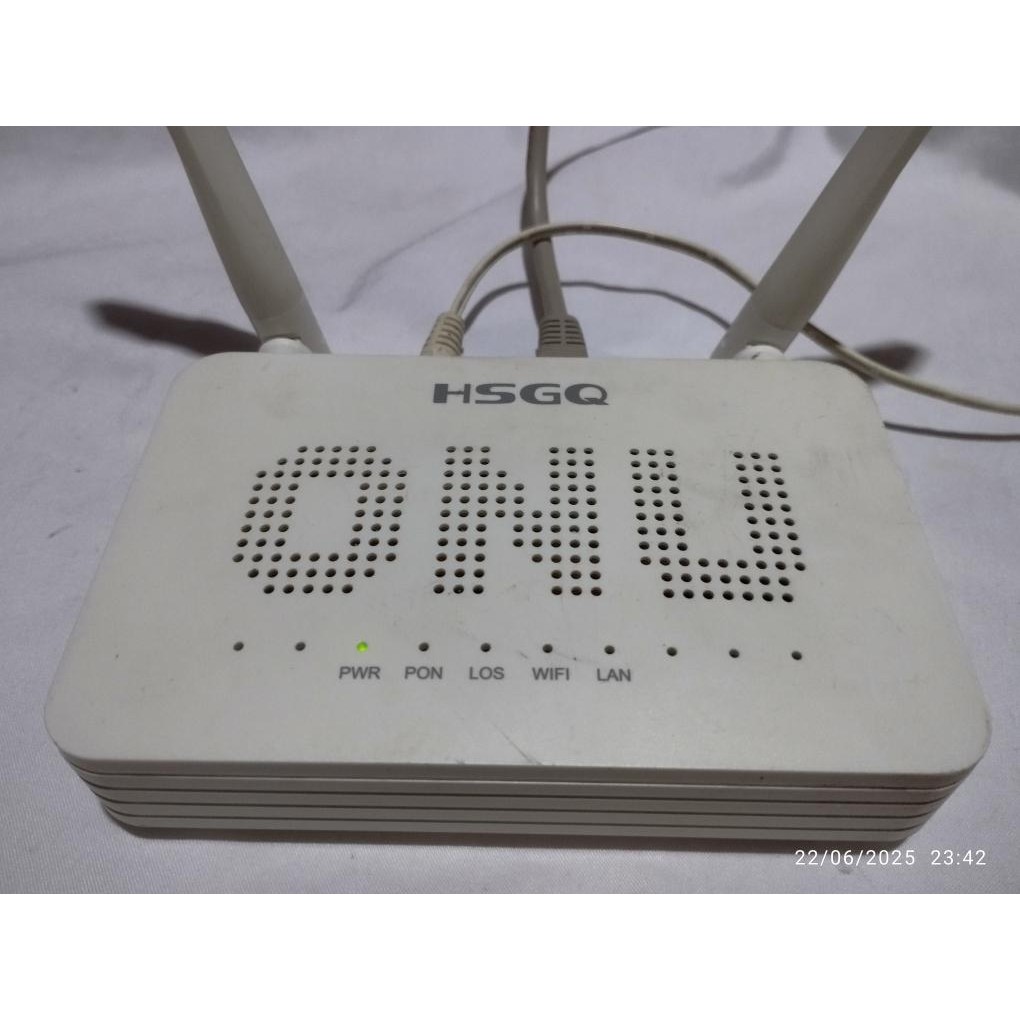 Jual Router ONU HSGQ X100W2 XPON BEKAS | Shopee Indonesia