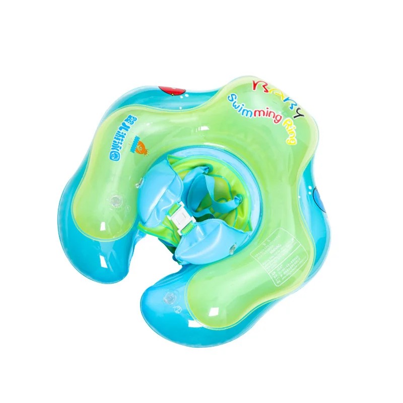 Jual Inflatable Swim Ring Baby Swimming Ring Double Airbag Anti Roll ...